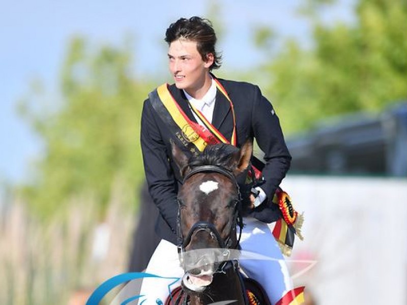 Silver for Anita du Park and Max Sebrechts on Belgian Championship Young Riders